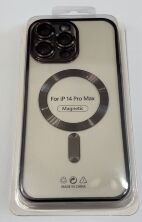 Case Magsafe With Frame for Apple Iphone 14 ProMax Black