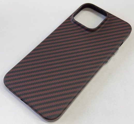 Чохол Carbon With MagSafe for Apple iPhone 15 ProMax Red