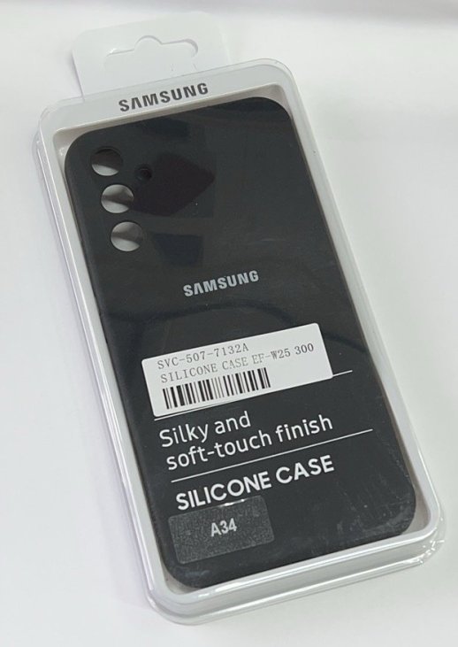 Чохол Silicone Case for Samsung A34 Red
