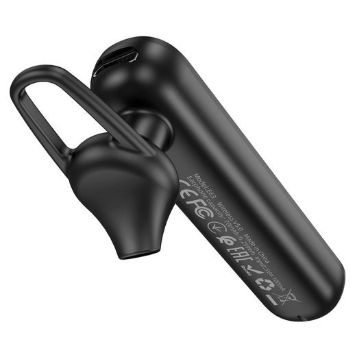 Бездротова Bluetooth-моно-гарнітура HOCO E63 Diamond Business, Чорний