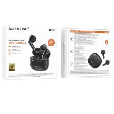 Бездротові навушники Borofone BW88 TWS, чорний