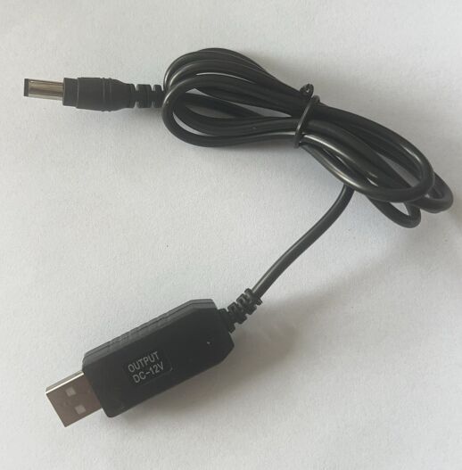 USB Cable DC Router 12v (T) Чорний
