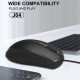 Дротова оптична миша WUW J04 800DPI ЧОРНИЙ (36)