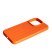 Накладка Leather Case Weaving для Apple iPhone 15 Pro Orange