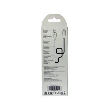 USB Cable TORNADO TX9 Silicone Lightning 2.4A/1m