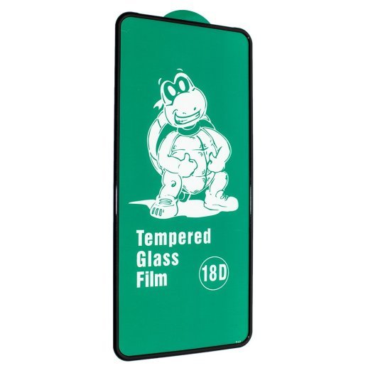 Захисне скло 18D із захисним бортом XIAOMI Redmi Note 10 PRO 2021 ЧОРНИЙ