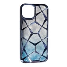 Накладка Abstraction Color для Apple iPhone 14 Blue