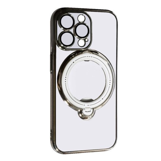 Накладка TPU With Stand для Apple iPhone 14 Pro Silver