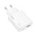 Мережевий зарядний пристрій HOCO C142A TYPE-C PD 20W + USB QC3.0, БІЛИЙ