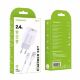 Сетевое Зарядное Устройство 2in1 TORNADO TD-16 (2USB 2.4A) Type-C White