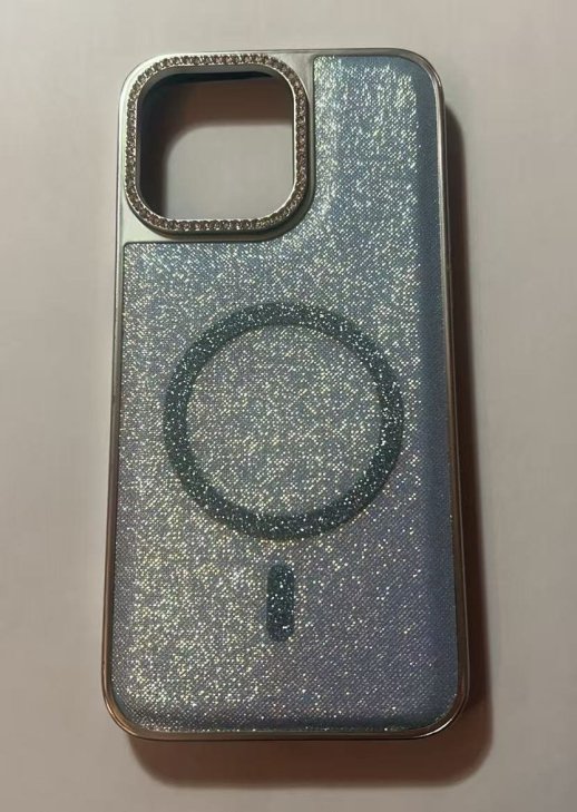 Case KWI-NI Diamond and  MagSafe Apple for Iphone 15 ProMax