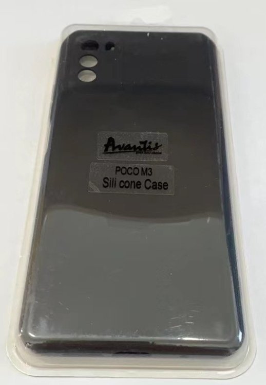 Avantis Full Silicone Case Xiaomi Poco M3 Lilac