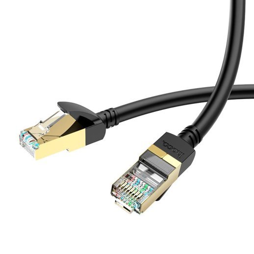 Кабель HOCO US02 LAN RJ45 1.00M ЧОРНИЙ