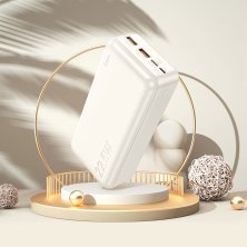 Power bank HOCO J101B "Astute" 30000 mAh (белый)