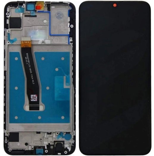 Дисплей для Huawei P Smart (2019) (POT-LX1/POT-LX3) /P Smart Plus (2019)  с чёрным тачскрином и корпусной рамкой