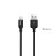 USB кабель HOCO X14 USB - micro USB, 2 метри, чорний