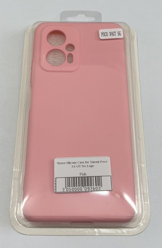 Чохол Silicone Case for Xiaomi Poco X4 GT No Logo White