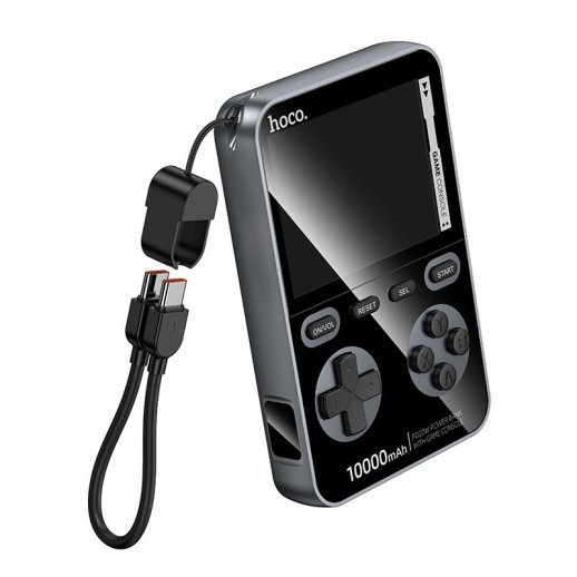 Power Bank HOCO Q47 "Shine" PD20W 10000 mAh з ігровою консоллю, чорний