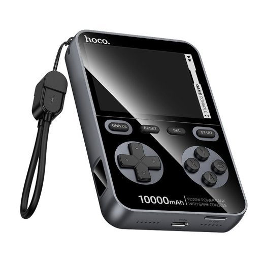 Power Bank HOCO Q47 "Shine" PD20W 10000 mAh з ігровою консоллю, чорний