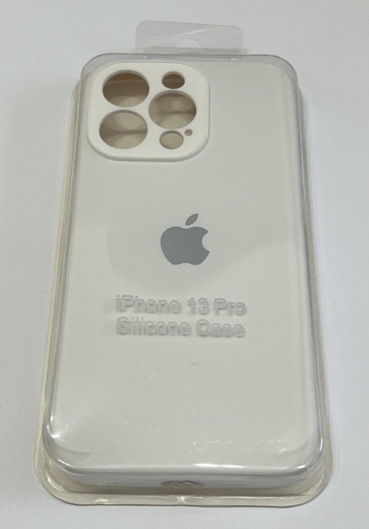 Чохол Silicone Case Copy Apple iPhone 13 Pro Square White, 02