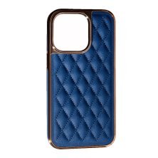 Чохол Puloka Leather Case для Apple iPhone 14 Pro Dark Blue