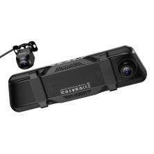 Автомобільний відеореєстратор HOCO DV16 9.66-inch дзеркало + камера зад. виду, чорний