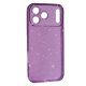 Силіконовий чохол Clear Shine для Apple iPhone 17 Pro Violet