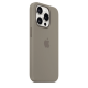 Silicone Case Original With MagSafe and Splash Apple iPhone 15 Pro Max Clay