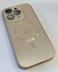 Чехол AG-ACRYLICS Magsafe for Apple Iphone 15 Pro Golden Titanium