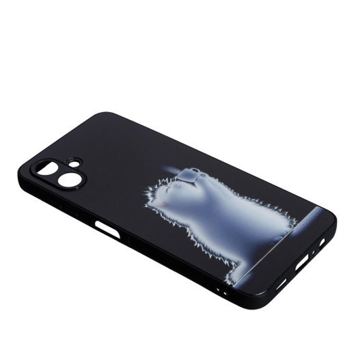 Накладка Fashion Mix для Samsung A06 White Cat