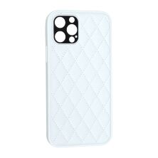 Накладка Шкiра Люкс 2021 для Apple iPhone 12 Pro White
