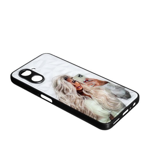 Накладка Prisma Ladies New для Realme C33 Girl with Phone