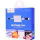 USB Cable Hoco X21 Silicone Micro 1m