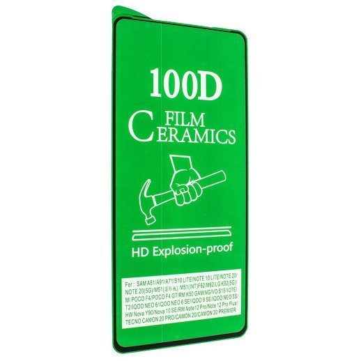 CERAMICS FILM ANTI-SHOCK Tecno COMON 20 PRO 4G | SAMSUNG A71 | S10 LITE | NOTE 10 LITE | REDMI POCO F4 | NOTE 12 PRO (R038)