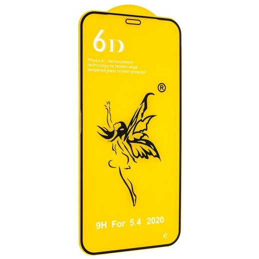Захисне скло 6D PREMIUM APPLE IPHONE 12 mini 5,4" ЧОРНИЙ