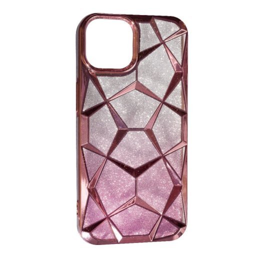 Накладка Abstraction Color для Apple iPhone 14 Pink