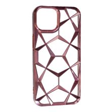 Накладка Abstraction Color для Apple iPhone 14 Pink