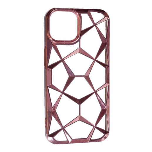 Накладка Abstraction Color для Apple iPhone 14 Pink