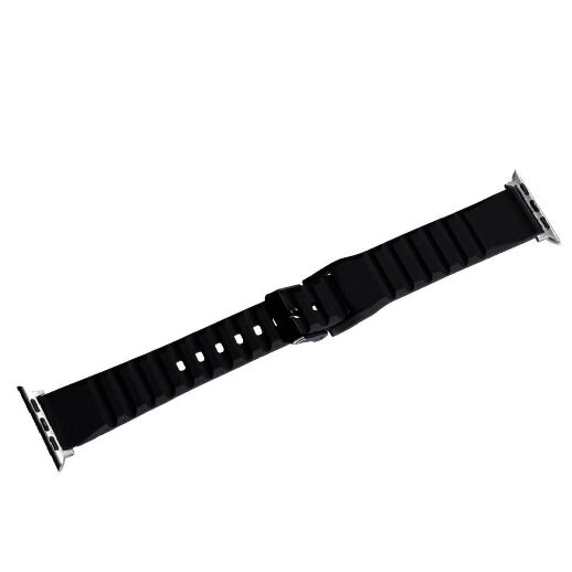 Ремінець Slim Ribbed Band для Apple Watch 42/44/45/49 mm Black
