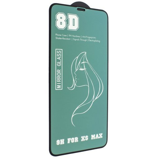 Захисне скло 8D MIRROR APPLE IPHONE XS MAX | 11 PRO MAX
