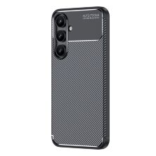 Накладка Tpu Carbon для Samsung S24 FE Black