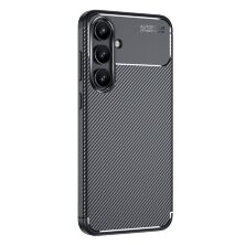 Накладка Tpu Carbon для Samsung S24 FE Black