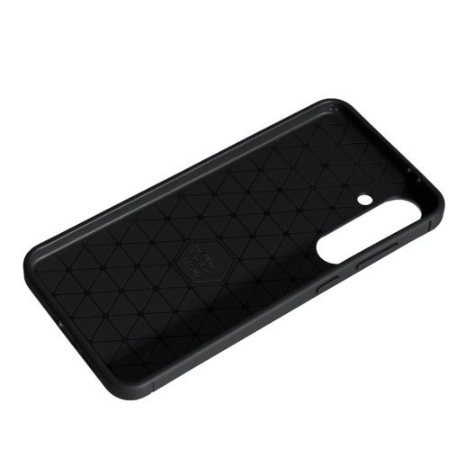 Накладка Tpu Carbon для Samsung S24 FE Black