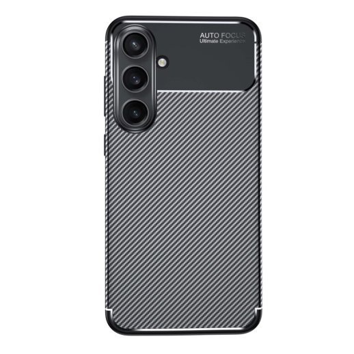 Накладка Tpu Carbon для Samsung S24 FE Black