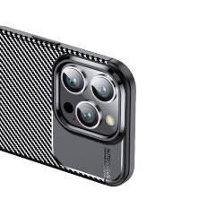 Накладка Tpu Carbon для Apple iPhone 16 Pro Max Black