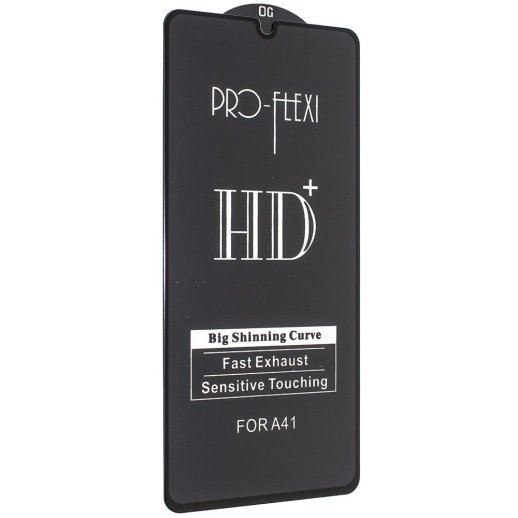 Захисне скло PRO-FLEXI HD+ SAMSUNG A415 Galaxy A41 2020 ЧОРНИЙ
