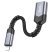 Конвертор HOCO UA24 OTG Lightning (папа) - USB 2.0 (мама) 16.5 см, сірий