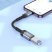 Конвертор HOCO UA24 OTG Lightning (папа) - USB 2.0 (мама) 16.5 см, сірий