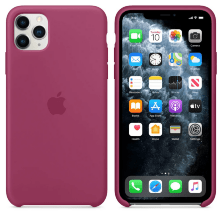Чохол Silicone Case Original Apple iPhone 11 Pomegranate