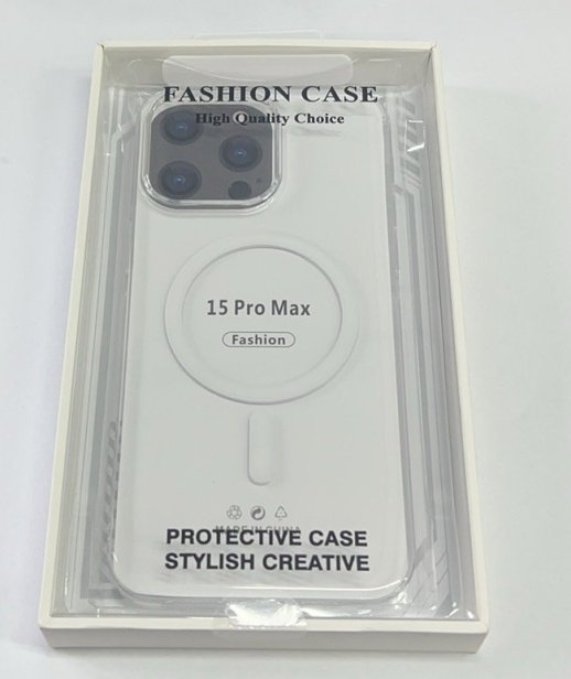 Ultra thin plastic for Apple Iphone 15 Pro Max with Magsafe